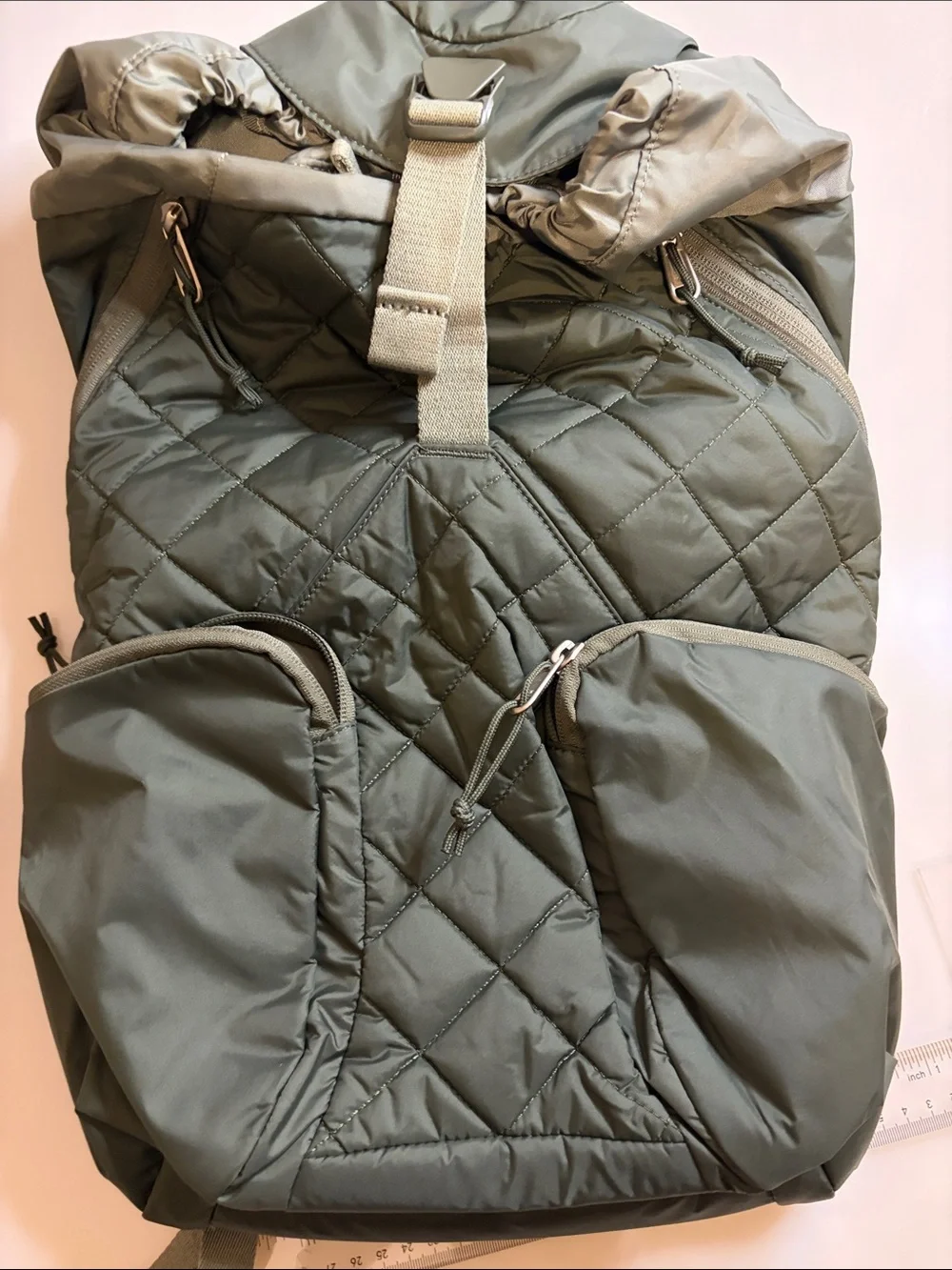Eddie Bauer Multi Function Olive Green Backpack - Rugged Everyday Carry